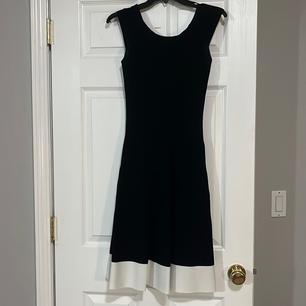 Eliza J (Nordstrom) A-line Black Dress